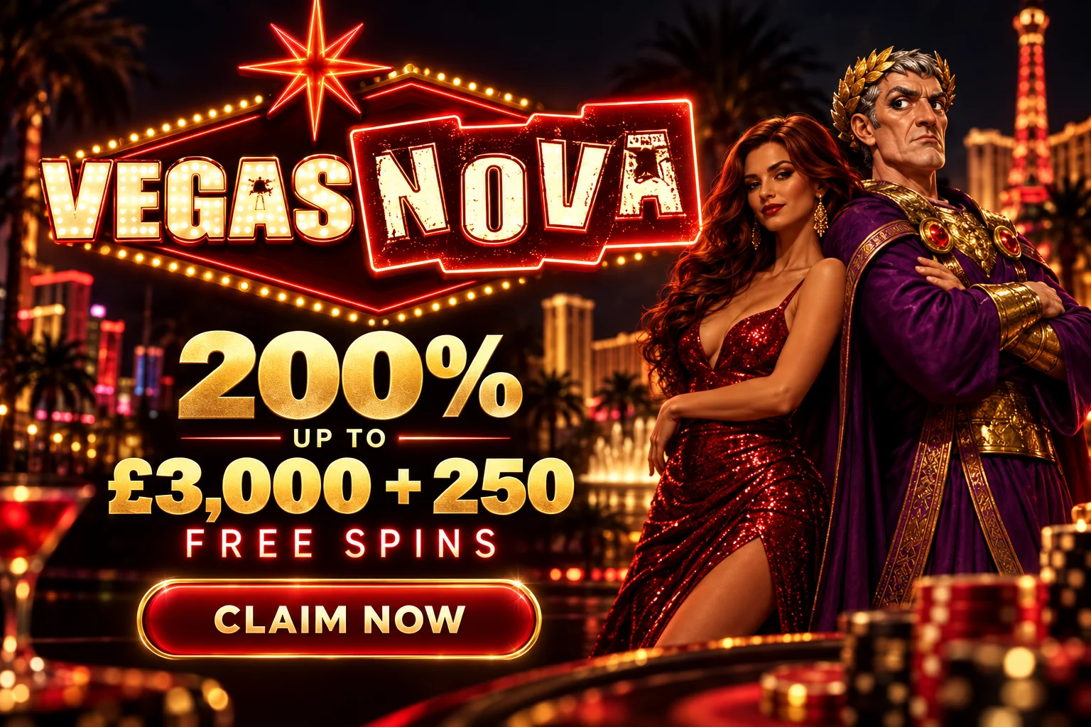 Vegas Nova casino promotion